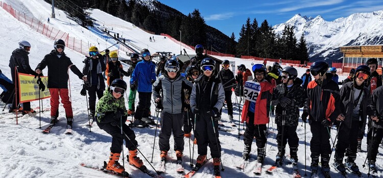 Skiing in Bormio, Italy