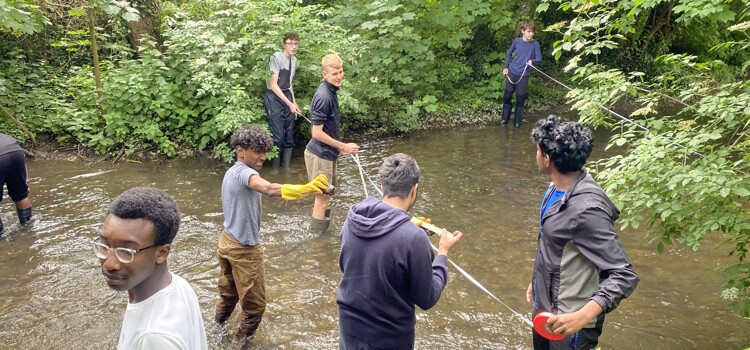River Darent - Geography Fieldwork 2024